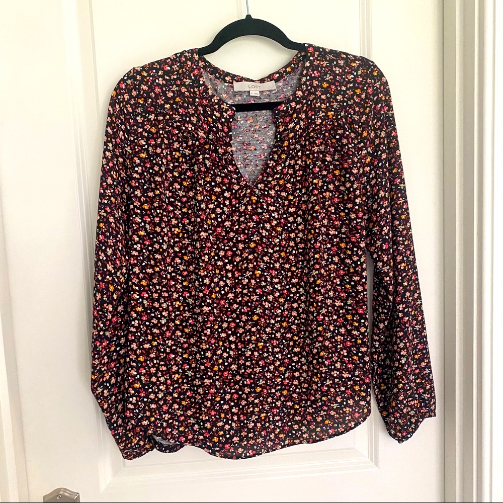Loft Floral Blouse